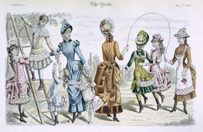 Latest Paris Fashions by English School
